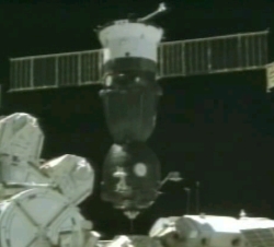 <i>Mir</i> life boat Soyuz.