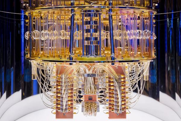 Inside the IBM Quantum System One installed in 2023 at the Cleveland Clinic for use in medical research (Image: IBM)