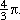 4/3*pi